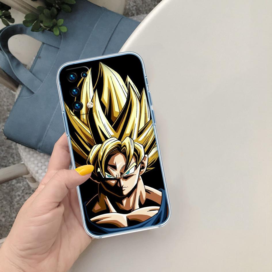 

LO37 Dragon Ball Goku Soft Shell Transparent Phone Case for Samsung Galaxy A04 A04S A14 A23 A34 A54 M23 M33 M52 M53 Galaxy M33