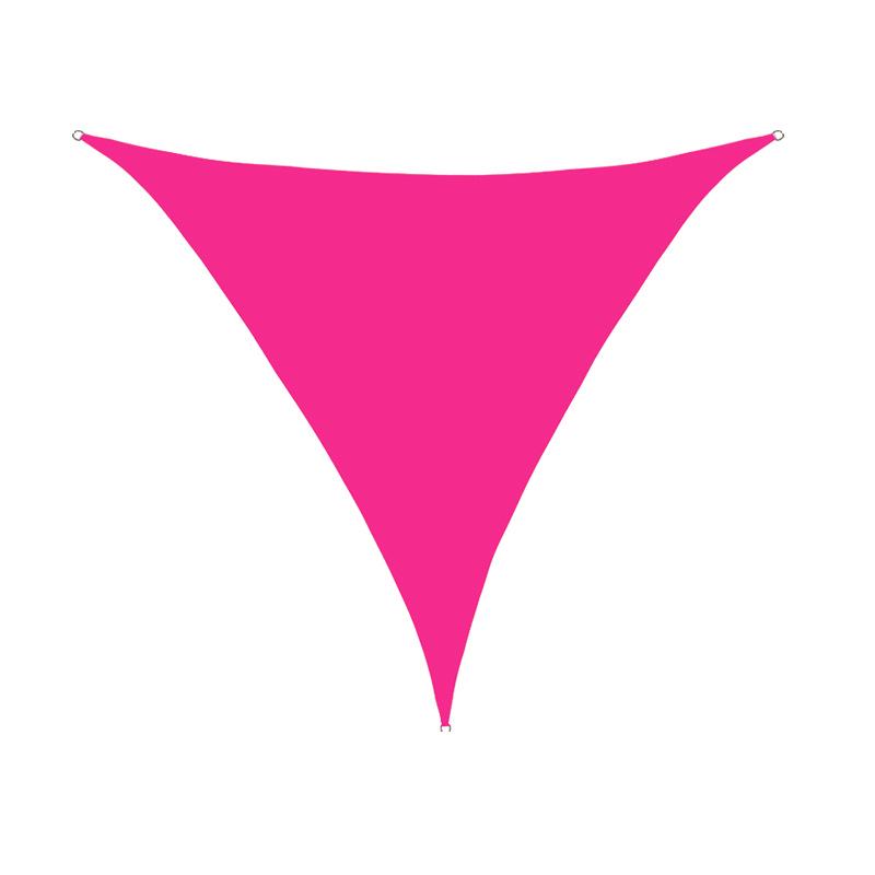 3x3x3m Wasserdichtes UV-Beständiges Dreieckiges Sonnensegel für Garten, Pool oder Innenhof