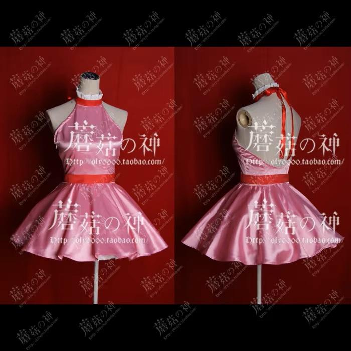 the magic Angel Creamy Mami Cosplay Costume Custom Made yellow and pink styles for Halloween Christmas party men women costume S розовый