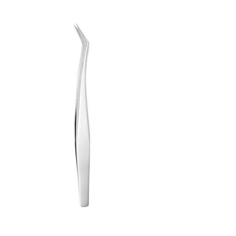 Gold Feather Eyelash Curler & Tweezers Set: Round Head Grafting Clip, Eyelash Blooming Tool for Artists