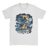 Casual Frenchie Howling At The Moon T-Shirt Men Crewneck Cotton T Shirt  Short Sleeve Tee Shirt Gift Idea Clothes