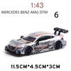 Model auta Benz AMG C63 DTM v měřítku 1/43, stahovací autíčko pro děti Batole Kluci Dívčí Kolekce dárků