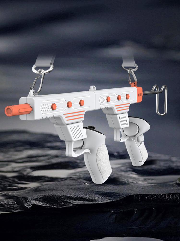 VR-Gewehrschaft VR-Schießspiel-Zubehör VR-Controller-Schaft Gewehradapter Controller-Griffe für Meta Quest 3/3S