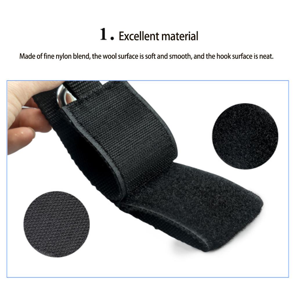 10PCS Extension Cord Holder Organizer Removable Heavy Duty Wear-resistant Lightweight Cable Straps Storage Belt Cords