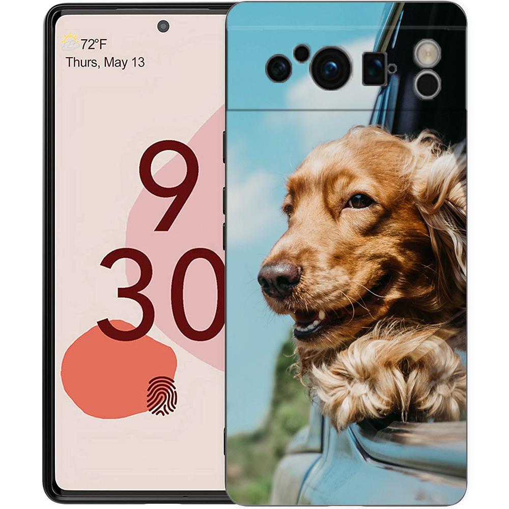 

Cocker Spaniels Dog Lovely Phone Case For Google Pixel 8 7 6 Pro 6A 7A 5G Soft Silicone Shockproof TPU Black Cover Fundas Pixel 7A