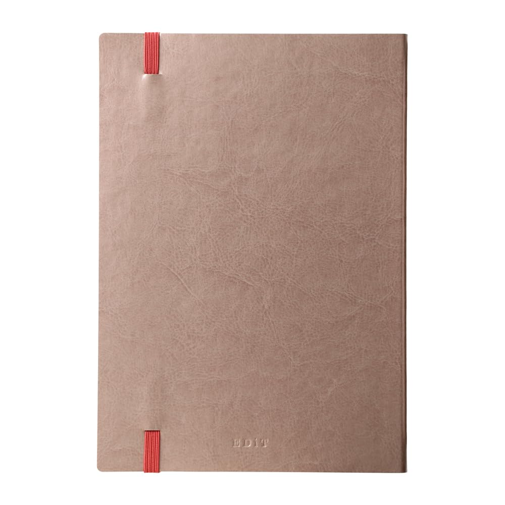 Grid notebook using planner A5 antique paper, size, EDiT, gold, EDI-NB23-AG