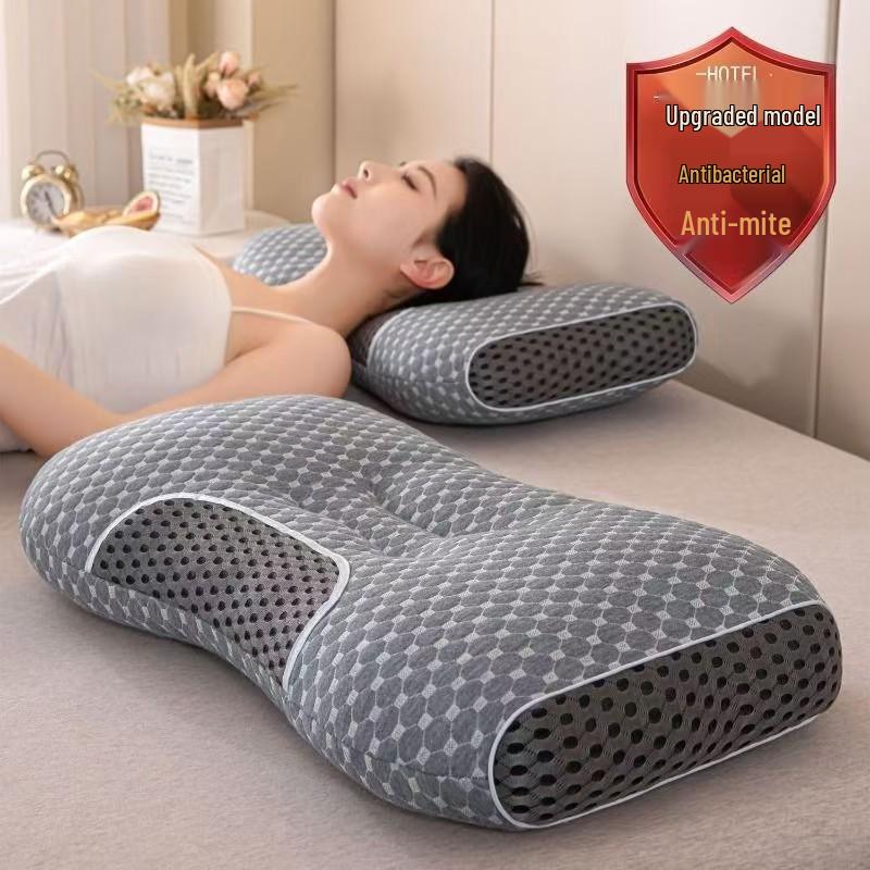 Thickened Washable Massage Neck Support Pillow for Adults - Hotel Quality Sleep Aid
