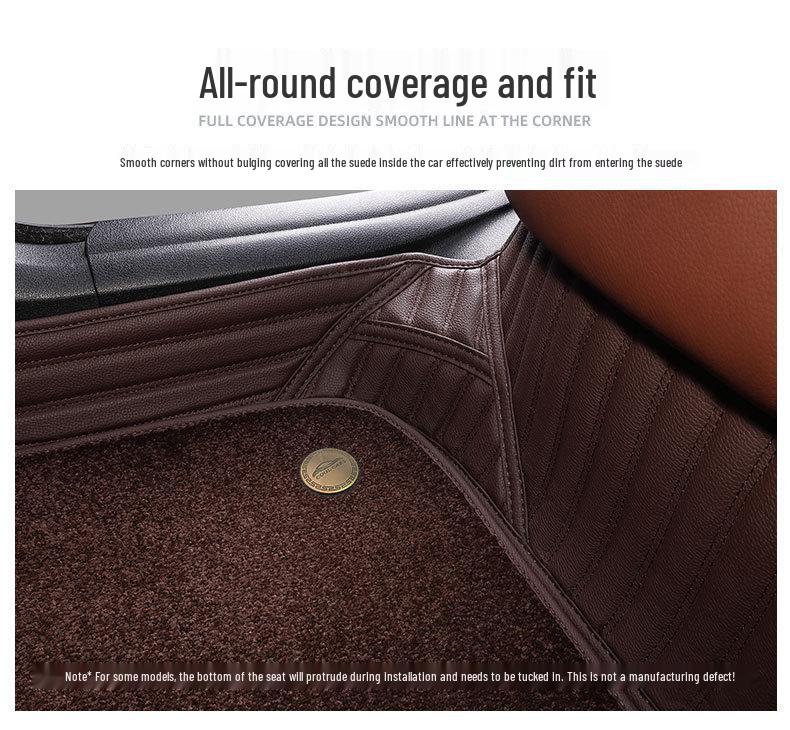 Genuine Leather Full Surround Floor Mats for Jaguar XFL, XEL, XE, XF, XJL, F-PACE, E-PACE