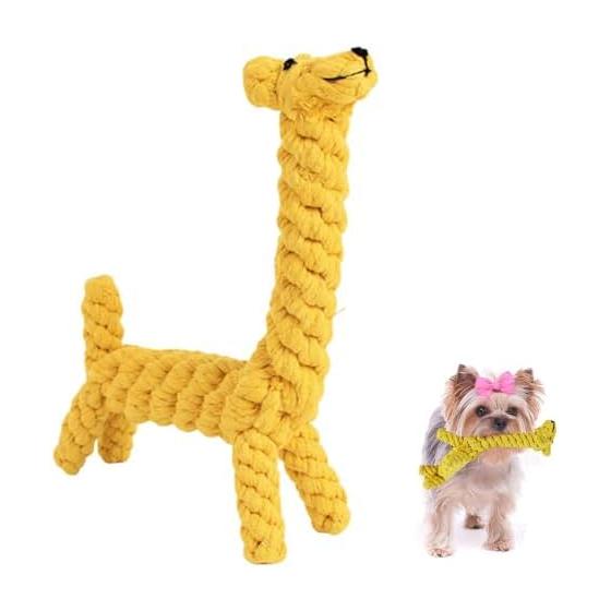 Dog Rope Toy, Chew Toy, Cotton Rope, Cotton Ball, Stress Relief, Clean, Teeth Brushing, Durable, Relieve Lack of Exercise, Dog Toy