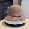 New Style Fisherman Hat Women's Fisherman Hat Autumn and Winter Korean Version Warm Knitted Cashmere Hat Temperament and Face Small Basin Hat