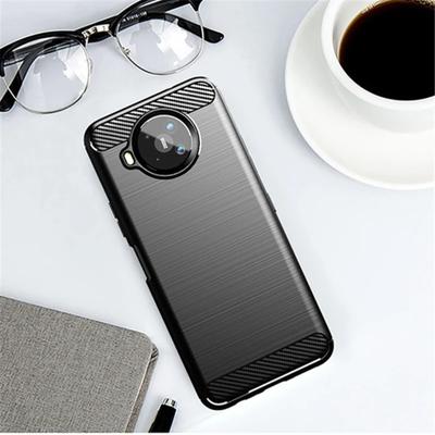 For Nokia 8.3 5G Case Rubber Bumper Anti-knock Silicone Carbon Fiber Cover For Nokia 8.3 5G Phone Case For Nokia 8.3 Case 6.81"
