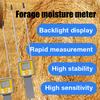 Lightweight Moisture Meter Auto Calibration Agricultural Moisture Detection Tool Easy To Carry for Agricultural Use
