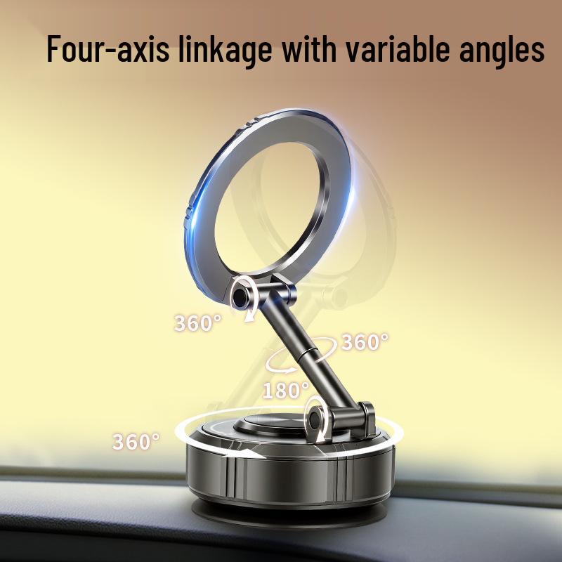 Universal Magnetic Car Phone Holder with Suction Cup for Dashboards