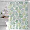 1PC 181x181cm Waterproof Shower Curtain Lightweight Plastic Mildew Resistant Bathroom Curtain for Bathtub Bath Curtain