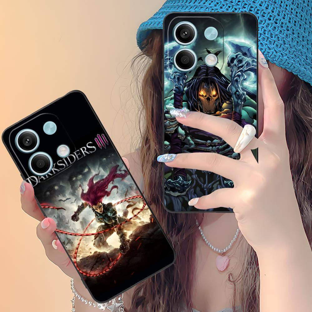 Game Darksiders Mobile Phone Case for Xiaomi Redmi 15 14 13 12 A5 3 2 1 C Plus 4G 5G Colorful Printing Cover Cover Pretty Luxury