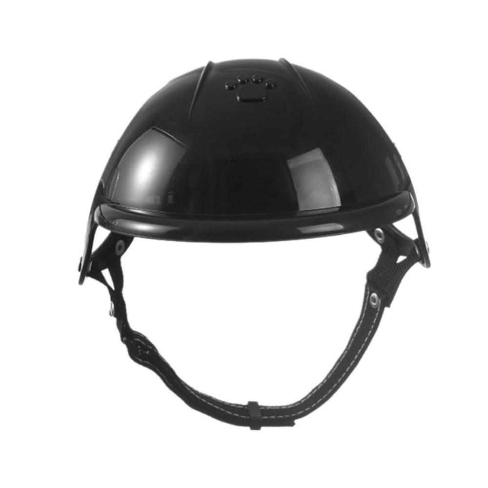 Funny Adjustable Dog Cat Helmets with Ear Holes Hard Pet Motorcycle Helmet Pink Lightweight Dog Helmet Hat Pet Accessories