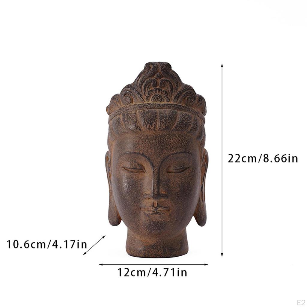 Buddha Head Figurine for Home Decor And Gift Giving