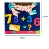 Wooden Magnetic Math Book For Kids Educational Toy For Early Learning And Brain Development