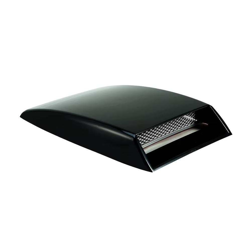 1PC Universal Car Decorative Air Flow Intake Hood Scoop Bonnet Supply Vent Sticker Cover Hood Universal Car Accessories