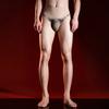 Xiyue "Gentleman" 3D Aurora Pánské Ultra-tenké Punčochové kalhoty Punčochové kalhoty Sexy Hladké Černé Hedvábné Olejové Hedvábné Hladké Olejové