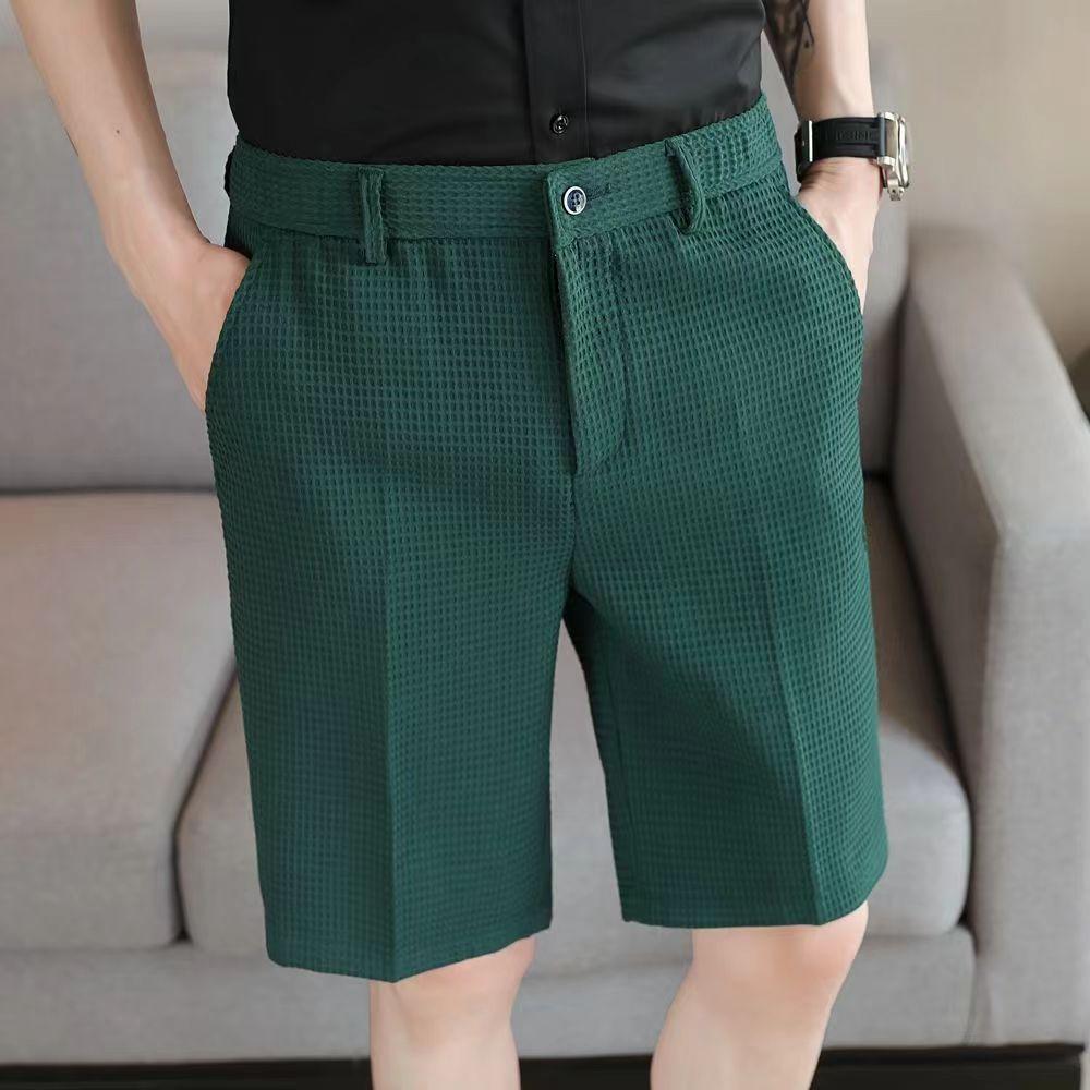 Sommer Modemarke Dünne Fünf-Punkt-Hose Sommer Neu Herren Lässige 5-Punkt Mittelhose High-End Shorts Herrenstil