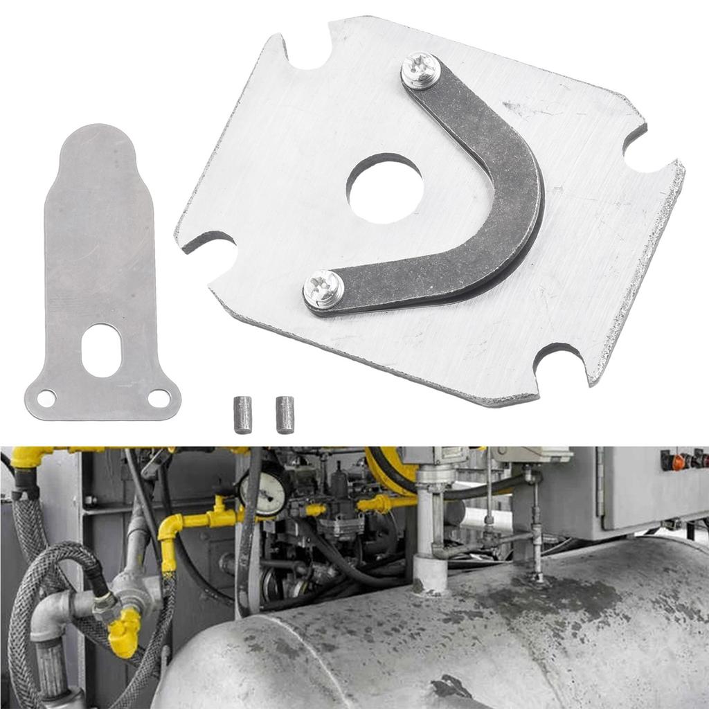 Brand New Home Valve Board Air Pump Accessories Air Tools 48x72mm Air Compressor Air Pump Cast Iron Fittings Pneumatic