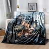 Lost Flannel Blanket Soft Warm All-Season Throw, Design for Camping, Car Travel, Hiking Sofa, Bed, Office Perfect Gift for Parties