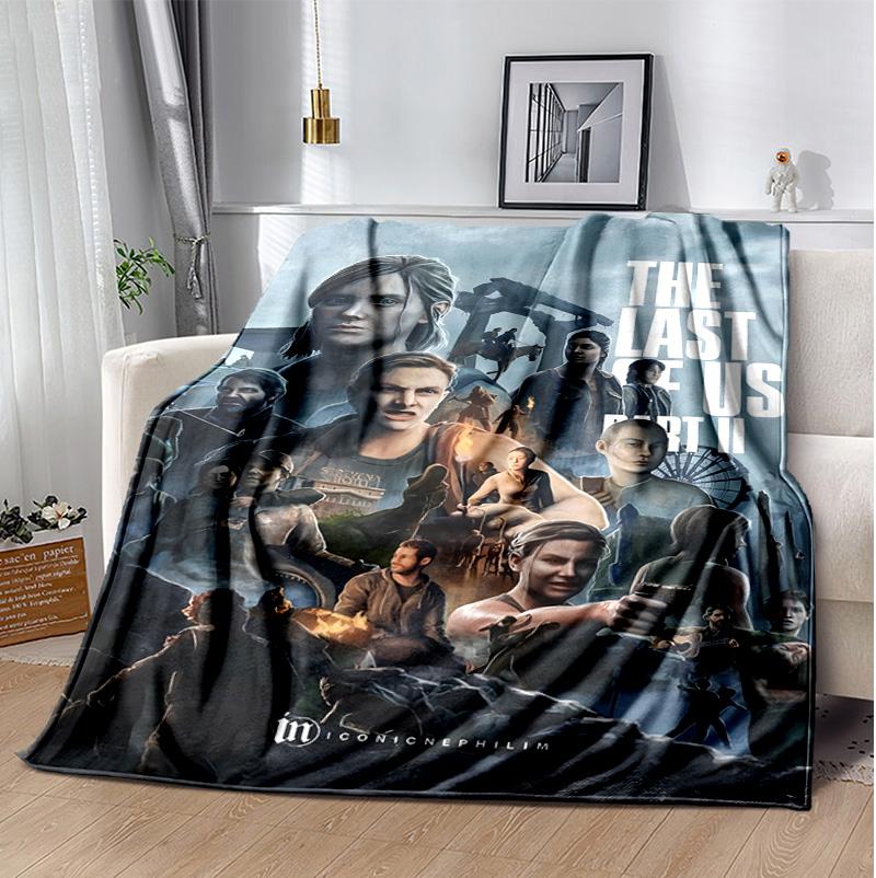 Lost Flannel Blanket Soft Warm All-Season Throw, Design for Camping, Car Travel, Hiking Sofa, Bed, Office Perfect Gift for Parties