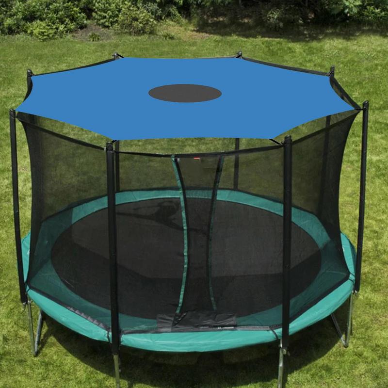 Trampoline Shade Anti-UV Trampolines Sunshade Easy To Install Trampoline Top Cover For Outdoor Playground Trampolines Sunshade