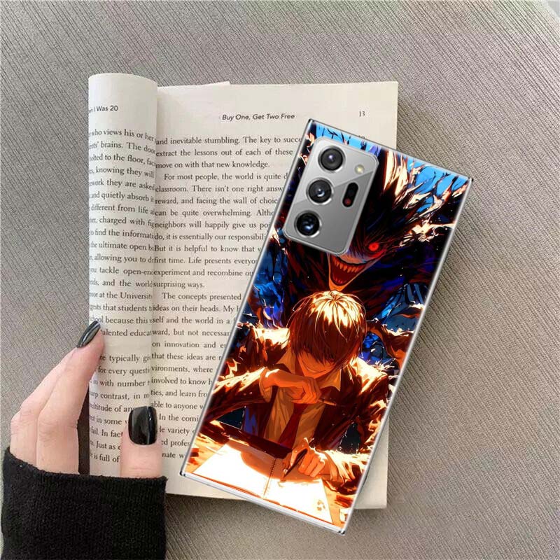 

Anime Deth Note Light Yagami Phone Case for Samsung A17 A37 A57 A54 A14 A24 A34 A07 A04S A02S A12 A22 A32 A52S A16 A26 A36 A56 A Samsung A36 5G