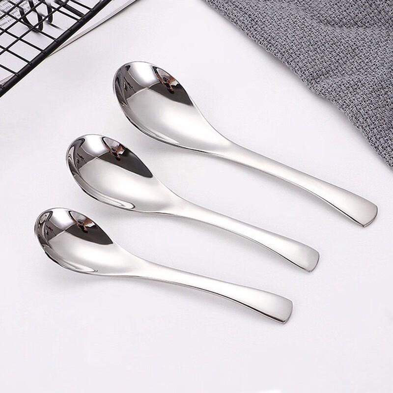 Homeglen 304 Stainless Steel Short Handle Spoon Set