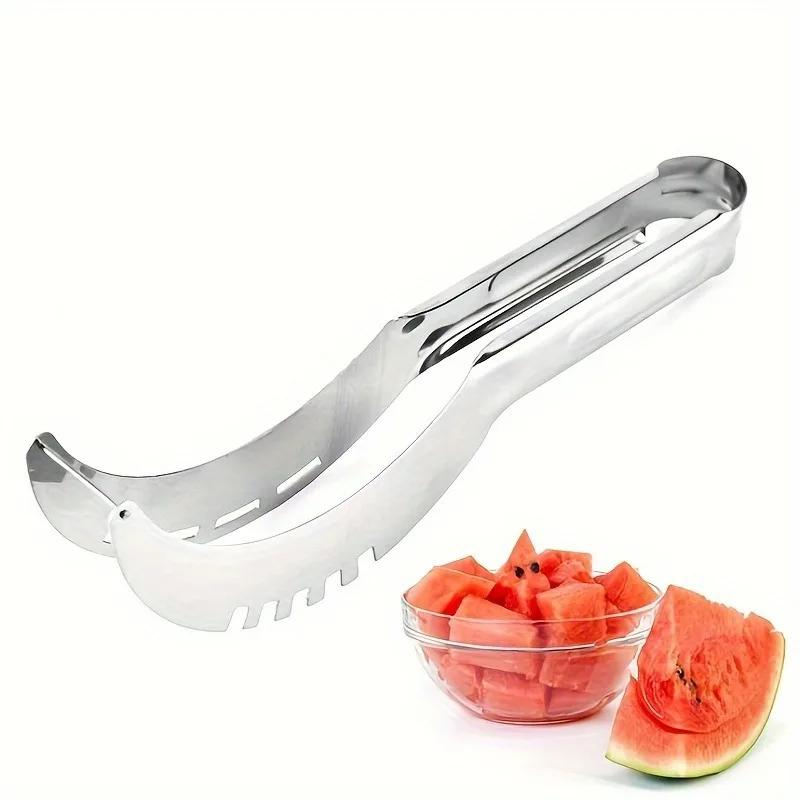 Watermelon Slicer, Watermelon Fruit Slicer, Stainless Steel Watermelon Cutting Tool, Kitchen Supplies