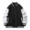 Retro baseball jersey versatile color matching jacket men's spring and autumn new trendy brand loose top