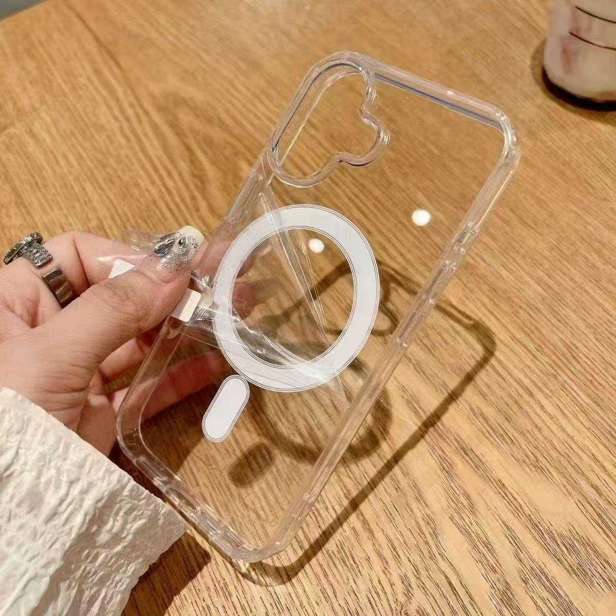 

Прозрачный защитный чехол MagSafe для iPhone 17 Pro/Pro Max iPhone 17 Pro Max