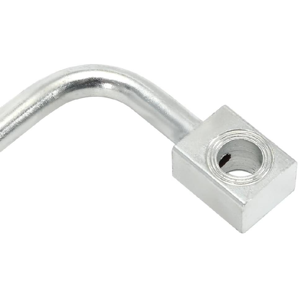 89716 Stainless Brake Lines, Front and Rear Extended Brake Lines Compatible with Jeep Wrangler JK JKU 2007-2018 for 4-6" Lift