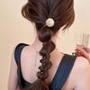 1PCS Retro Telephone Line Hair Ring Female Temperament Simple Bubble Braid Hair Artifact Headband Ponytail Hairband Hair Accessories