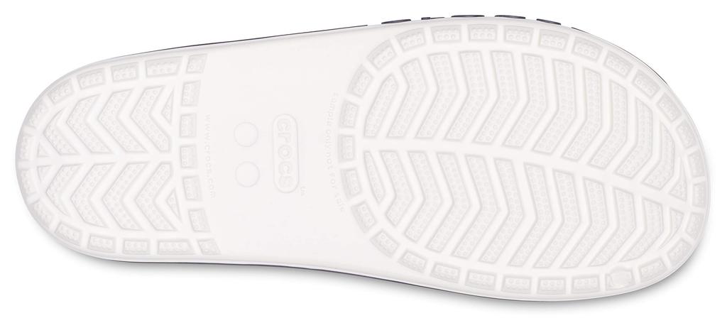 Crocs Shower Sandals Bayaband Slide cm White/Navy 26.0