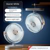 2024 New Model Desktop Mini Fan, Rechargeable, Silent, Small, Portable, Suitable for Students and Office Desks