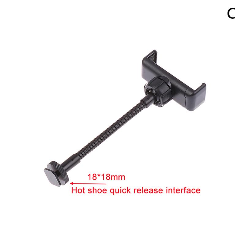 - Phone Holder Flexible Hose Long Arm Phone Clip For Ring Light Bed Stand Replacement Part 360 Mount Clip Bracket Clamp Monopod