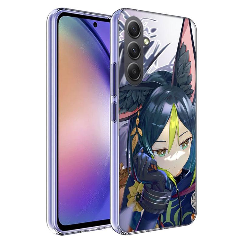 Genshin Impact Tighnari Phone Case for Samsung A16 A26 A36 A56 A17 A37 A57 A07 A06 A02S A03 A04S A05S Galaxy Note 20 10 A50S A71