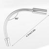 Mountain Bike V Brake Hose 90 110 Degree Elbow with Dust Boots Bicycle V Brake Cable Housing Repair Parts