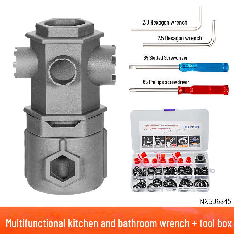 

Многофункциональный ключ для разборки кухни и раковины