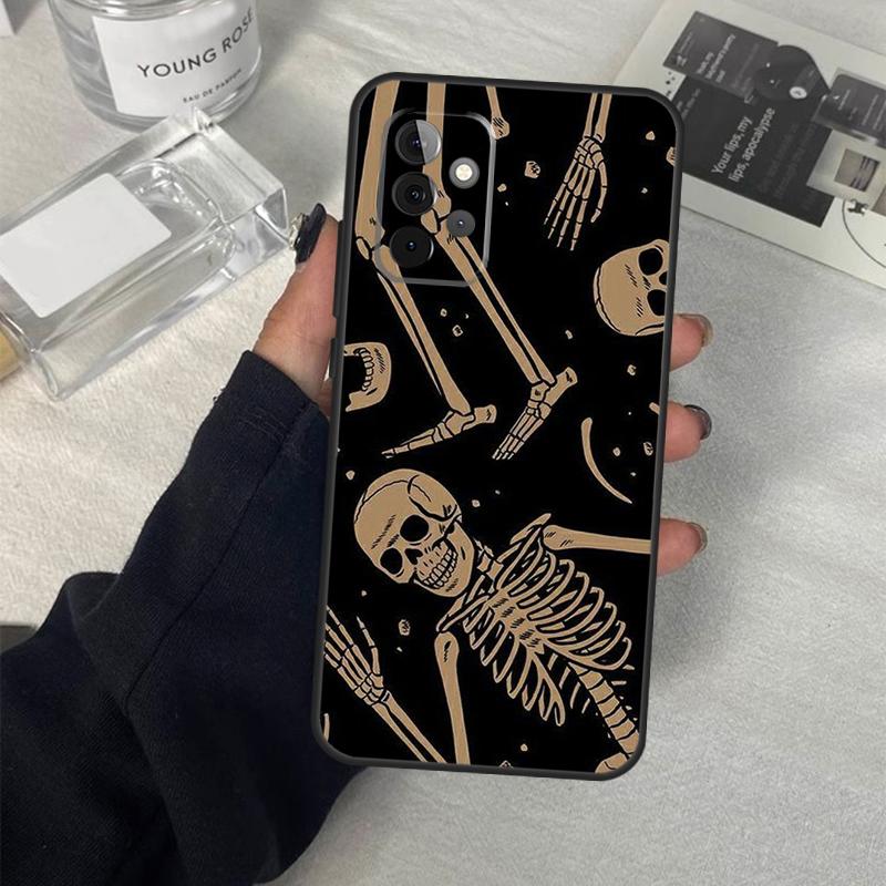 Trippy Skeleton Case For Samsung Galaxy A55 A35 A15 A52 A32 A12 A16 A26 A36 A56 A53 A33 A13 A14 A34 A54 A17