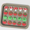 Easy to Clean Silicone Mold Small Mushroom and Tomato Accessories Mould Jewelry Accessory Making Mould for Craftsmen