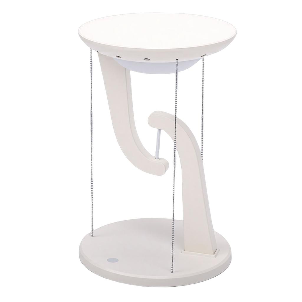 Floating Desk Lamp Round   USB Levitating Table Lamp with Wireless Charging for Bedroom Bedside Night Light Ornament