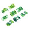 24PCS Clovers Dog Bows Lightweight Exquisite Puppy Hair Bows for Dog Hair Grooming Accessories