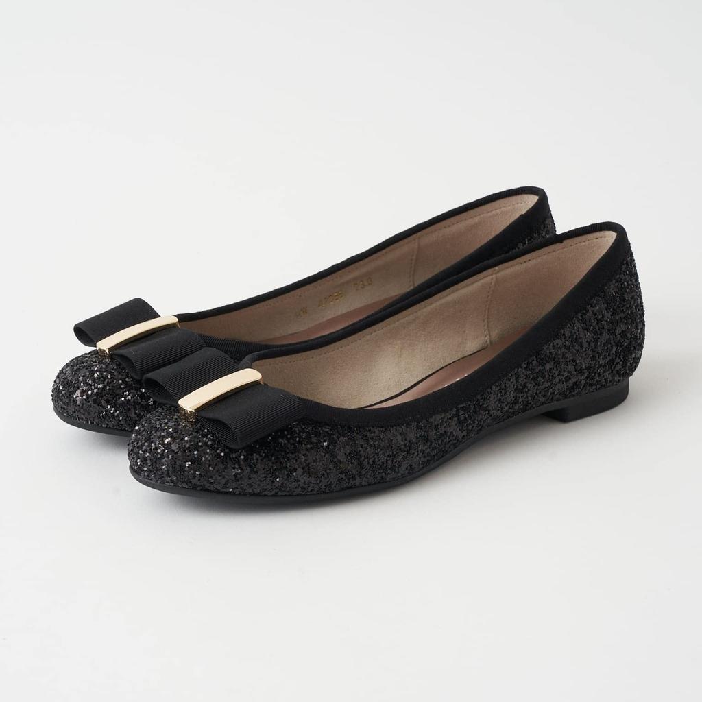 Low Heel Flat Made In 174293400012 [Diana] Shoes, Japan, Black, 24.0cm,