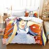 Anime Series Zipper Yae Sakura Character Bedding Set Bedroom Soft Modern Bedspreads Comefortable Duvet Cover Quilt Pillowcase