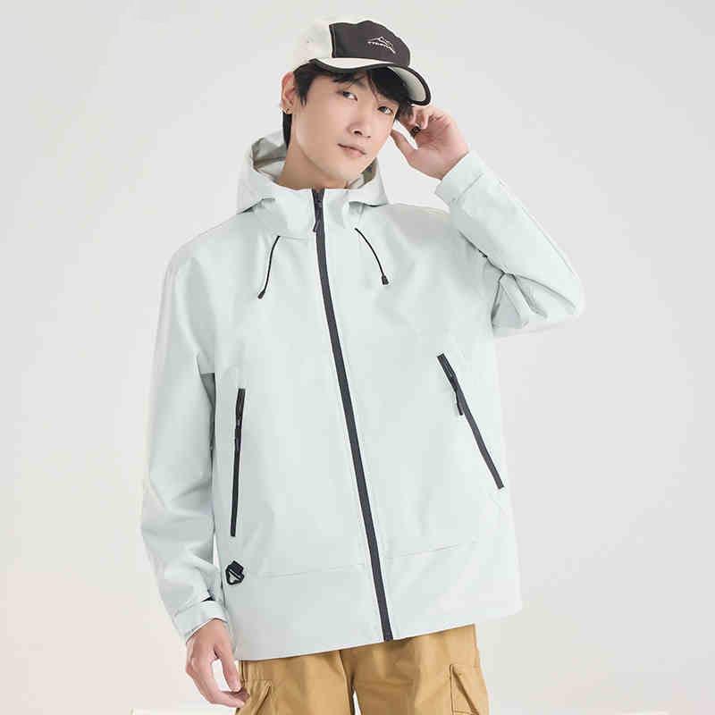 Woodpecker Unisex Windproof & Waterproof Jacket for Spring & Autumn - Tower Riding & Mountaineering Style