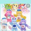 Niedlicher Care Bears Herzbär-Plüsch-Schlüsselanhänger, weiches Spielzeug zur Rucksackdekoration